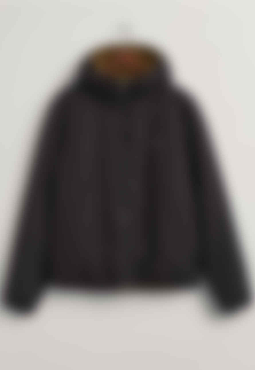 Gant Ebony Black Reversible Hooded Jacket