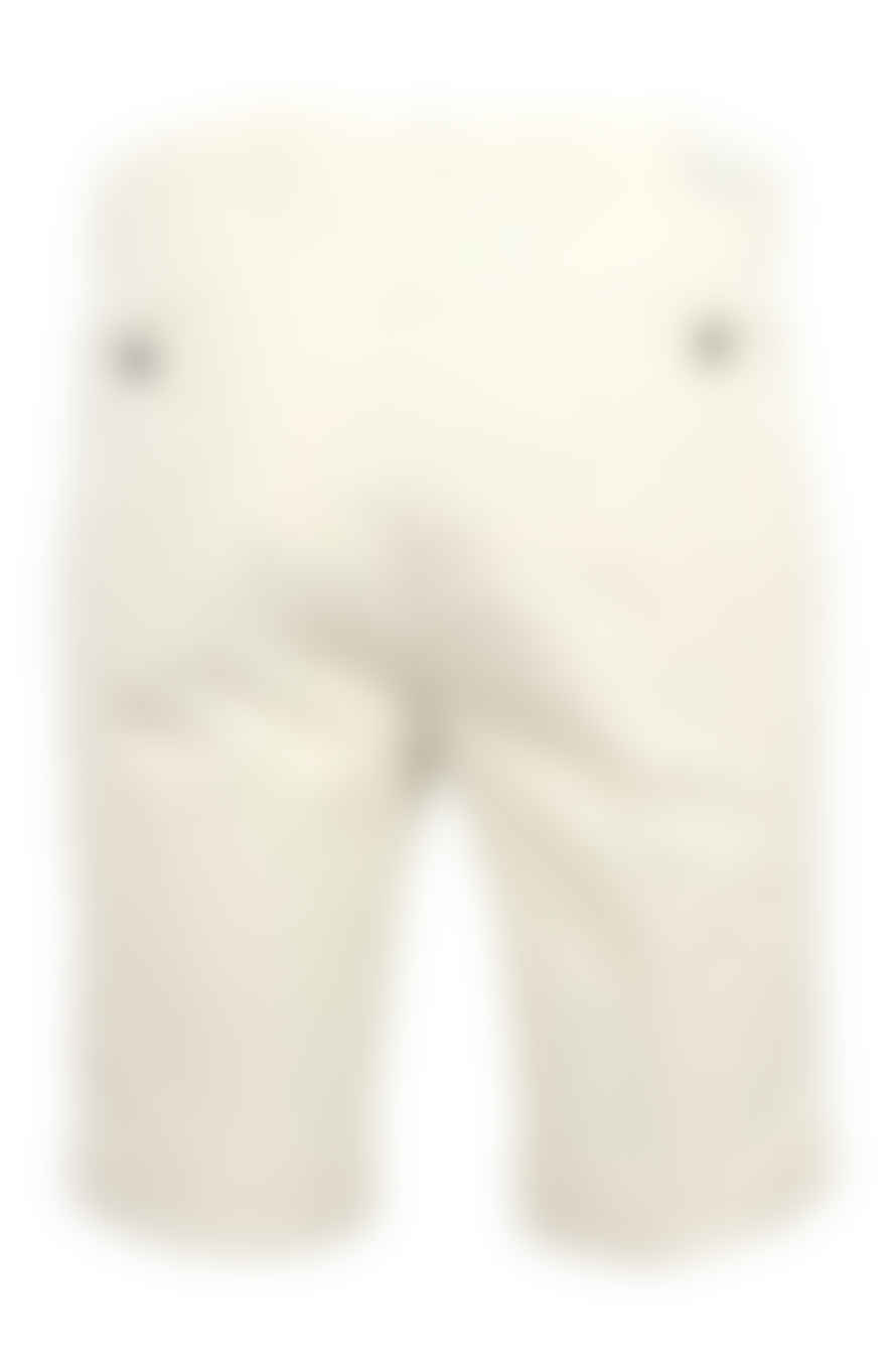Briglia 1949  White Stretch Cotton Slim Fit Shorts