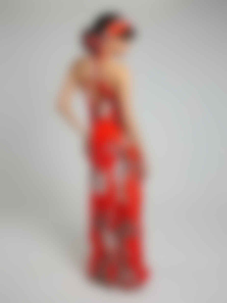 Nooki Design Lena Maxi Dress - Red