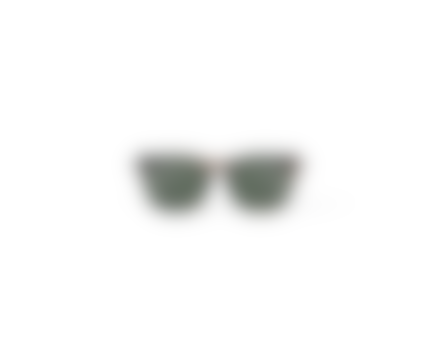 IZIPIZI #e Sunglasses - Tortoise, Green Lenses