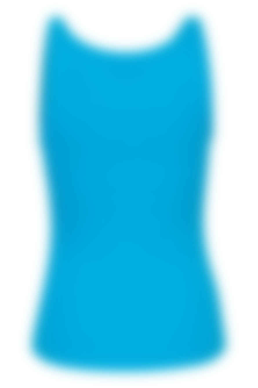 Gestuz Drewgz Jersey Top - Malibu Blue