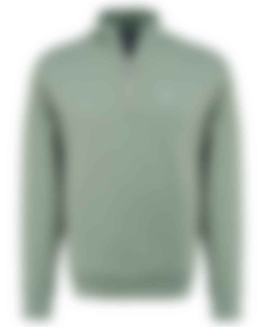 Barbour Barbour Pullover Rothley Half Zip Agave Green