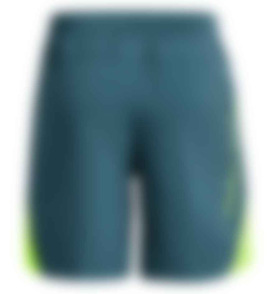 Under Armour Pantaloncini Launch 7in Graphic Uomo Static Blue/lime Surge