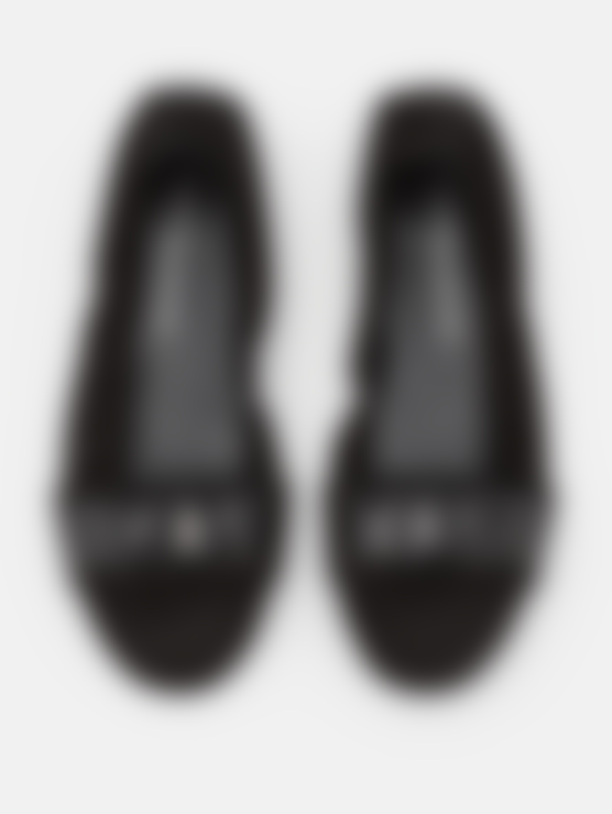 Kennel & Schmenger Flat Black Suede Malu Shoes