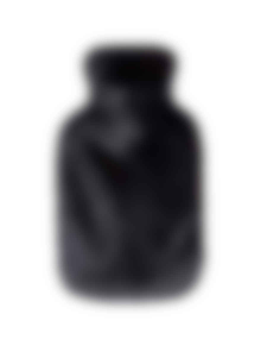 Helen Moore Jet Black Faux Fur Hot Water Bottle