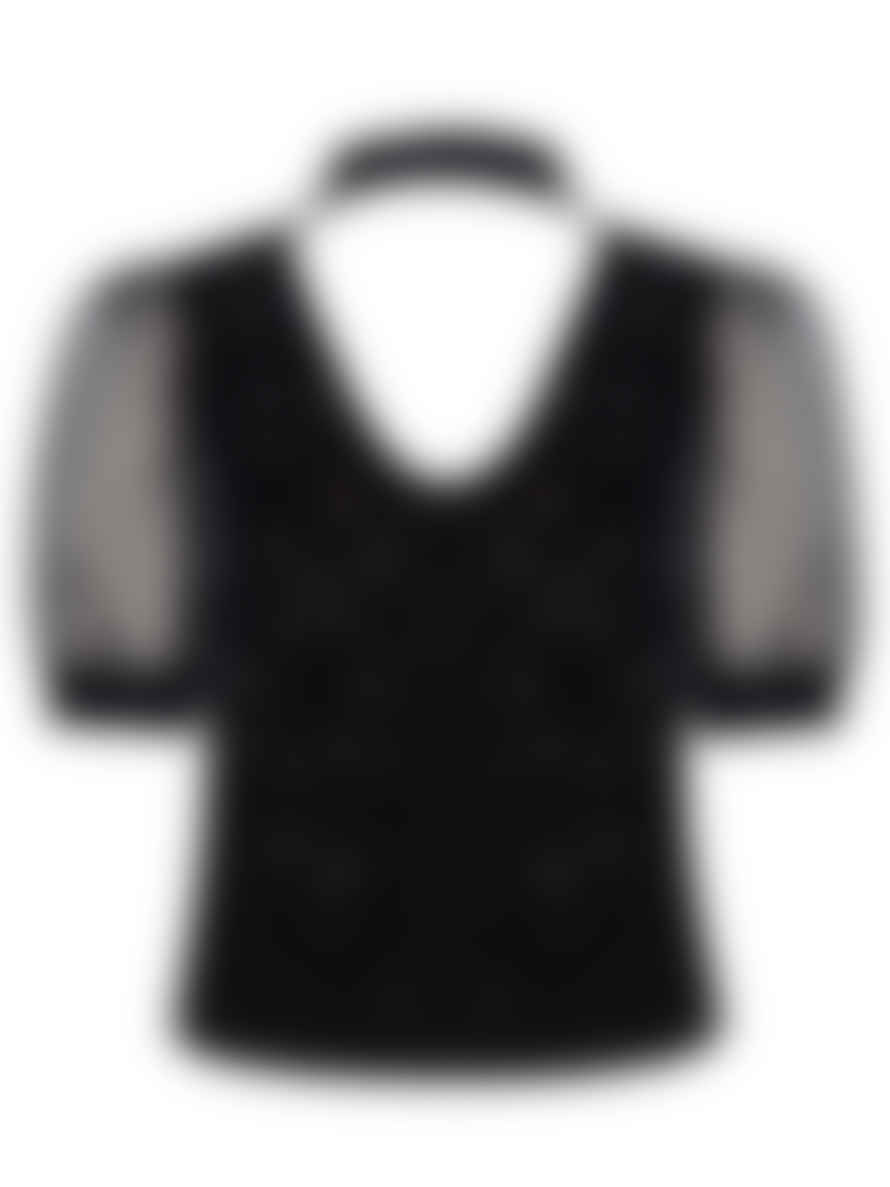 b.young Black Bysulo Blouse