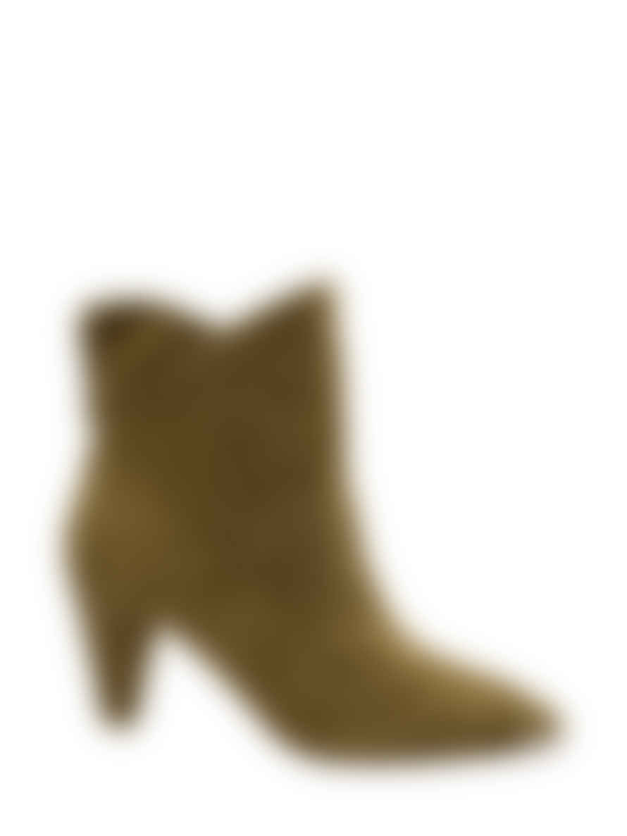 SOFIE SCHNOOR Dark Camel Ankle Boots