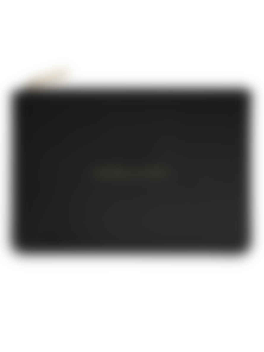 Katie Loxton Partners in Wine Perfect Pouch in Black