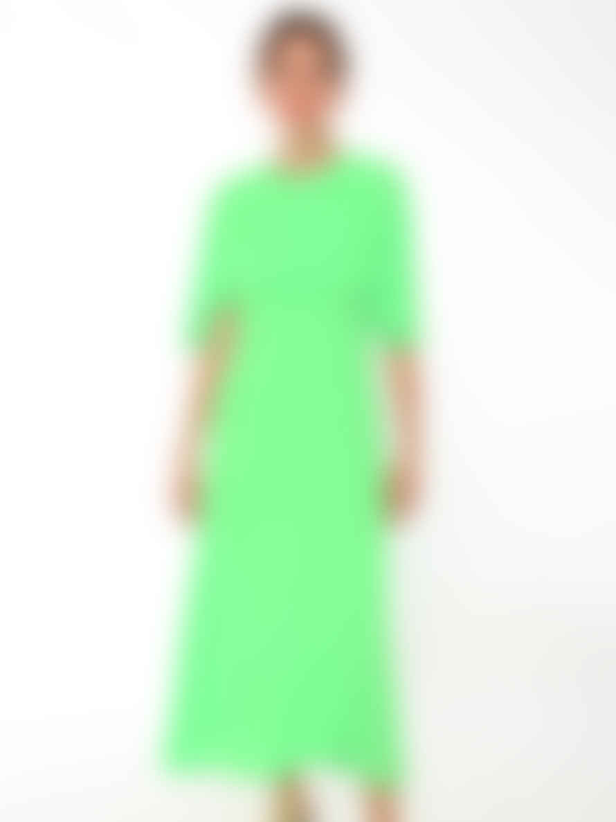 Vilagallo Neon Green Gracie Dress 