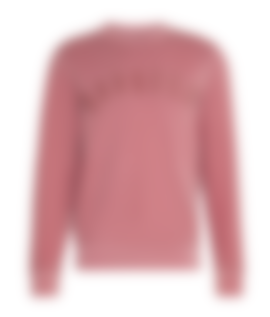 Barbour Washed Prep Logo Crew Neck Faded Pink