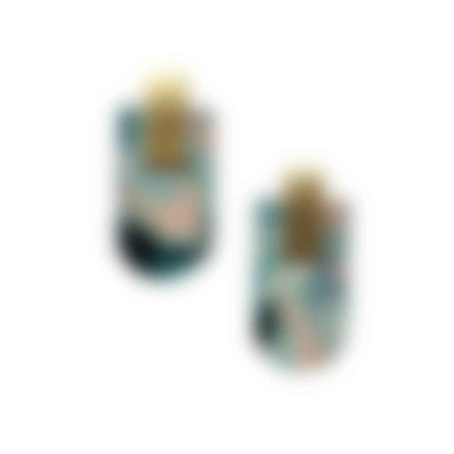 Mica Peet Earrings Long Arc Pastel