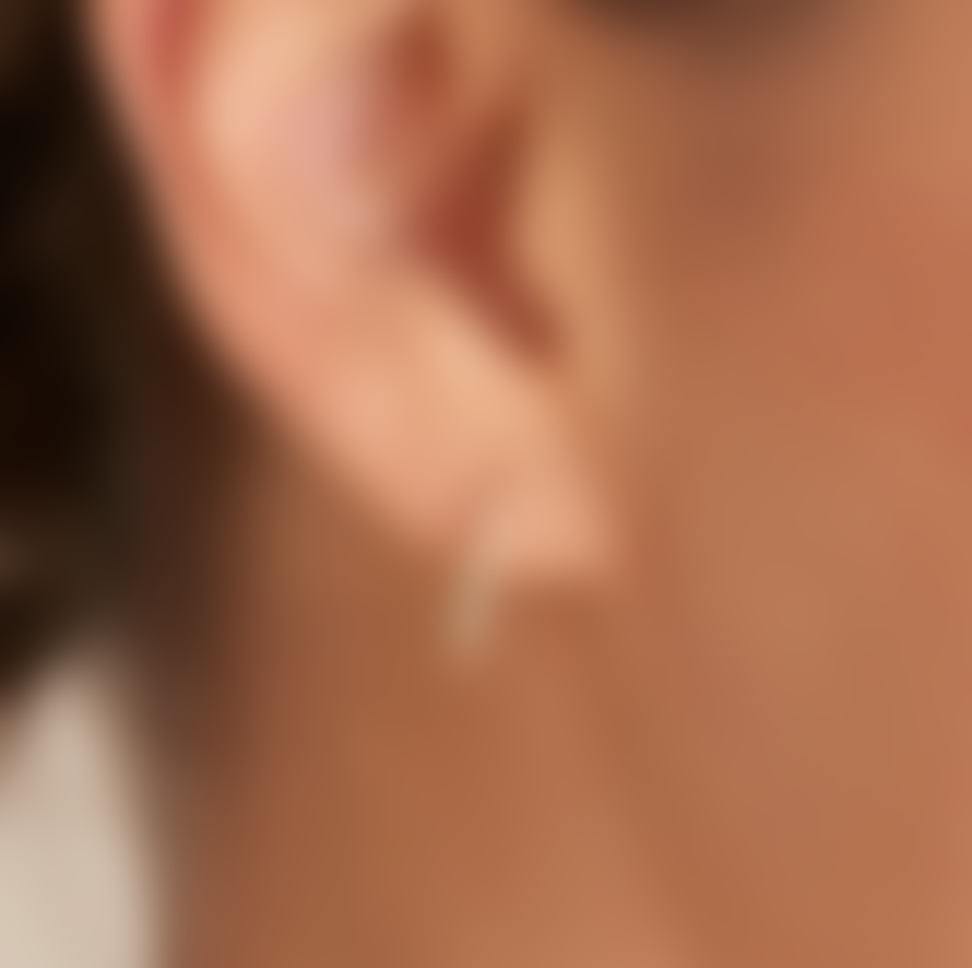Ania Haie Glam Oval Hoop Earrings