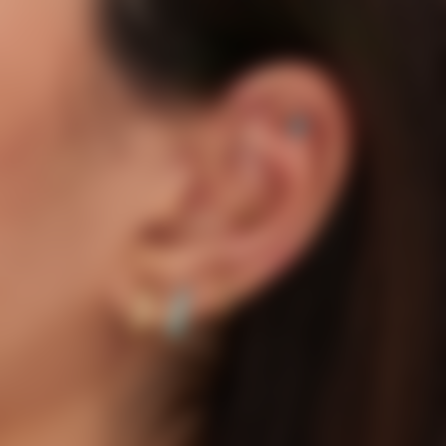 Ania Haie Triple Ball Barbell Single Earring