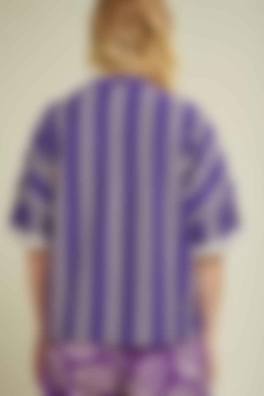Chloe Stora Purple Sun Shirt
