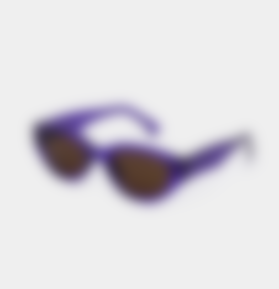 A.Kjaerbede  Purple Transparent Winnie Sunglasses