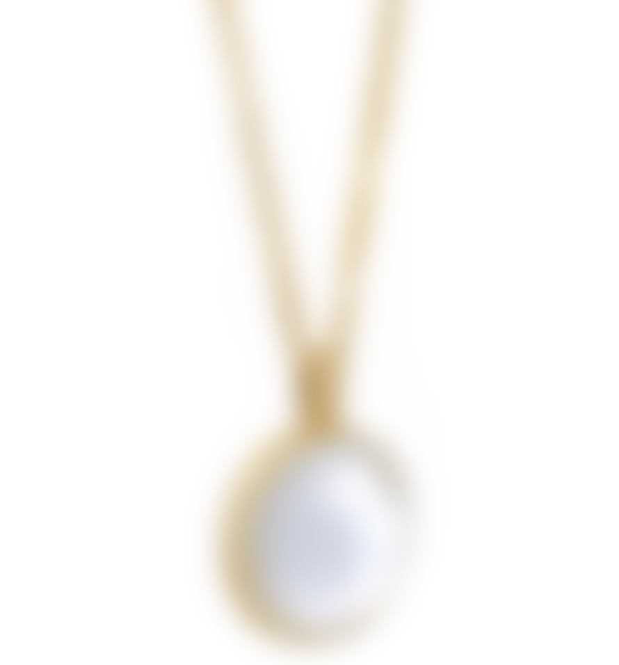 Azuni Mother of Pearl Apollo Large Reversible Doublet Necklace