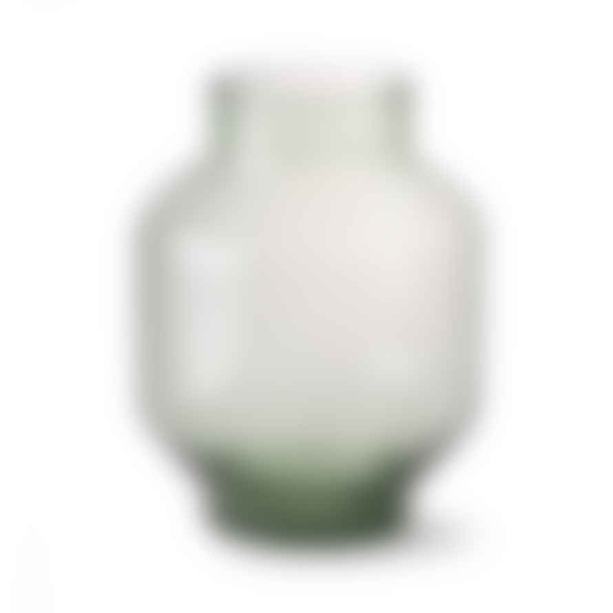 HK Living Green Glass Vase L