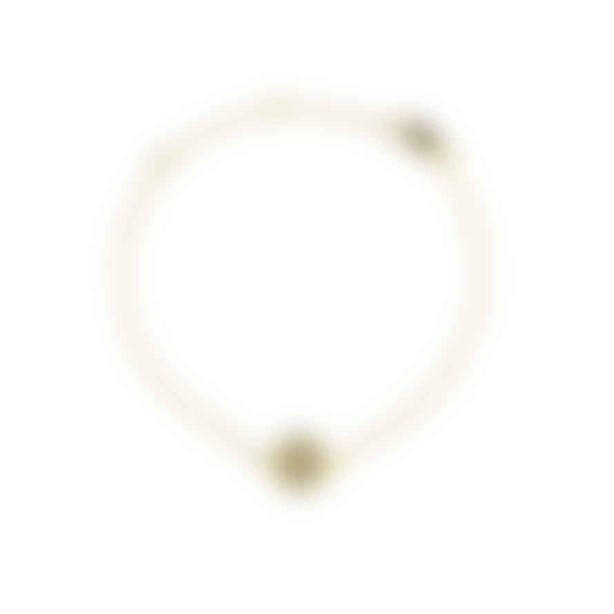 PureShore 18k Yellow Gold Vermeil with White Diamonds Mosaic Bracelet