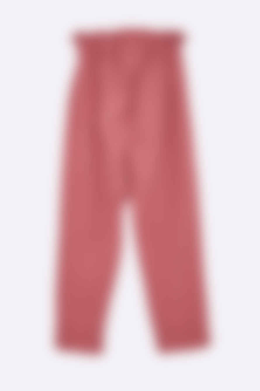LOVE kidswear Mina Trousers In Tencel In Faded Grape For Kids