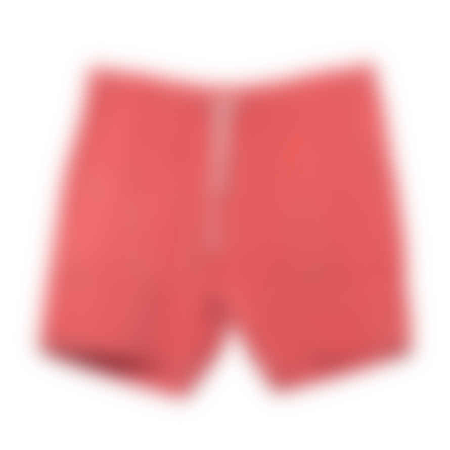 La Paz Formigal Beach Shorts In Spiced Coral Baby Cord