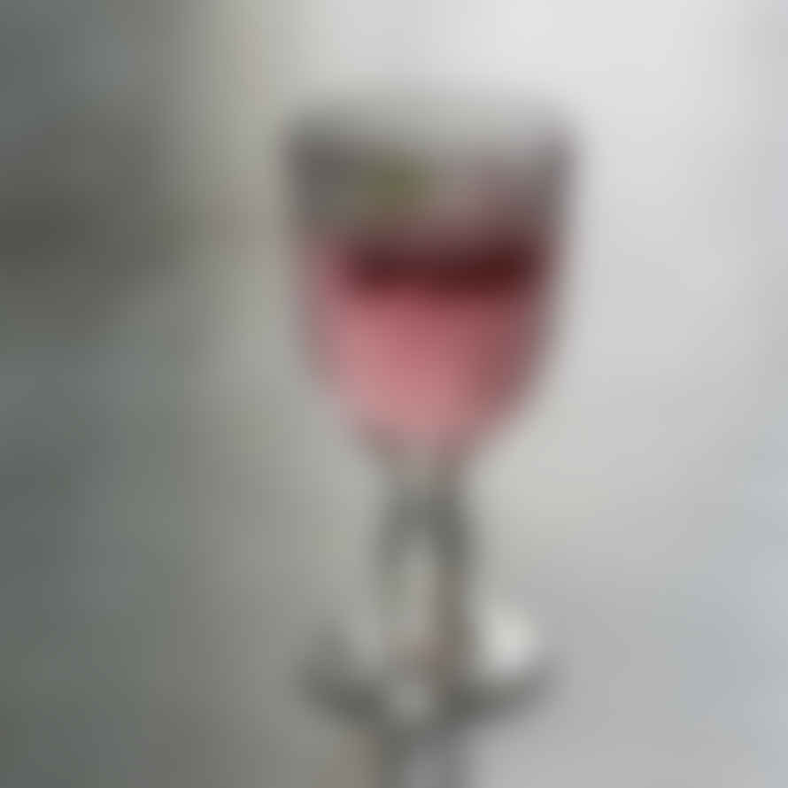 Grand Illusions Swirl Wine Glass