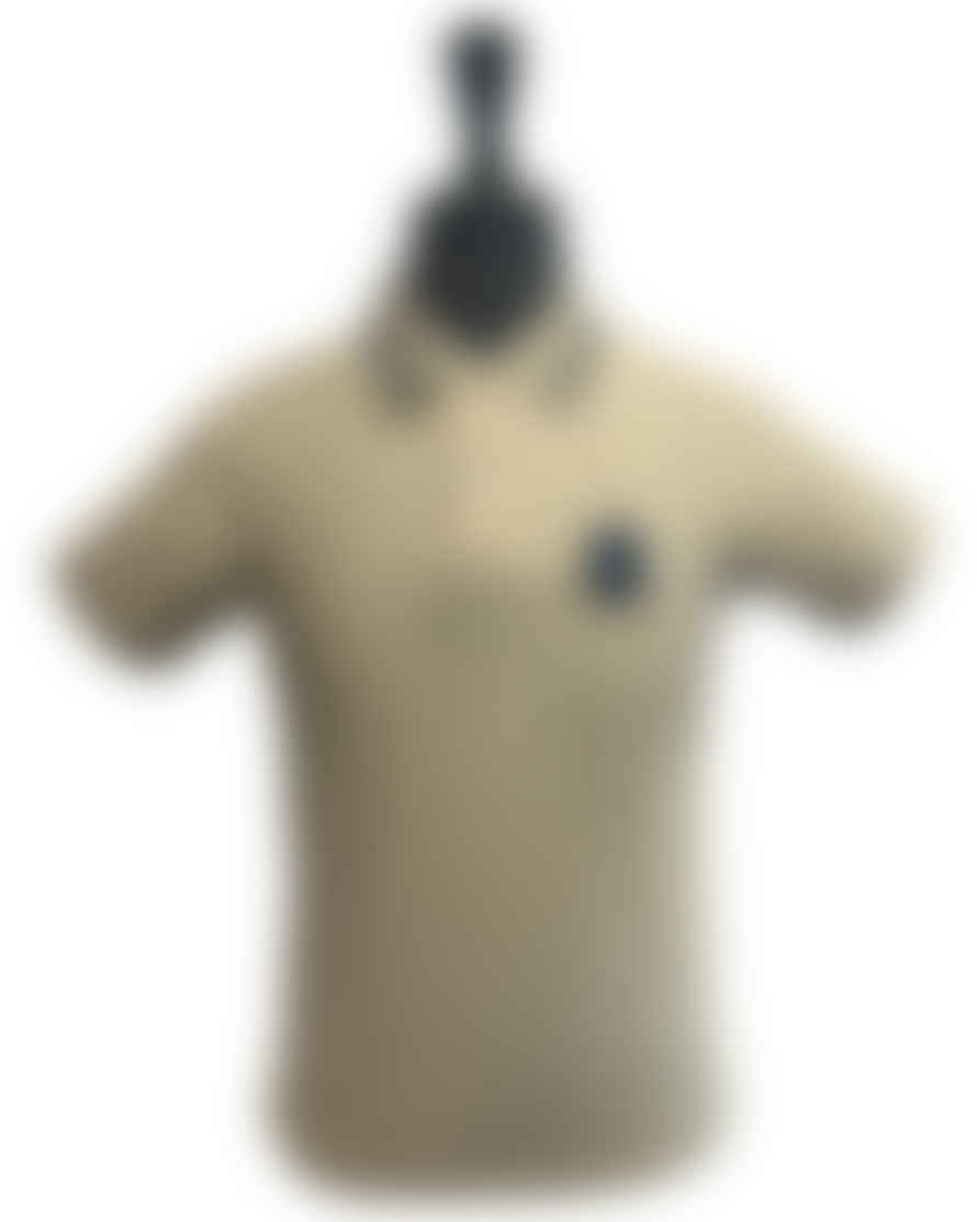 PSYCHO BUNNY - Shane Fashion Polo Shirt In Wet Sand B604x1pc Wtd