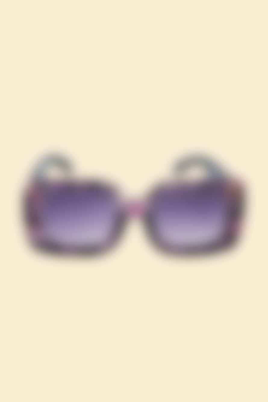 Powder Designs Cece Luxe Sunglasses - Violet Tortoiseshell