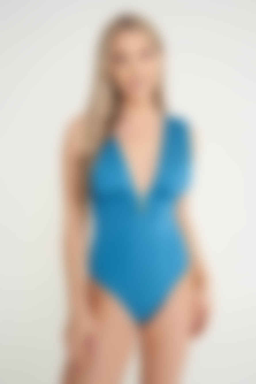 NAIA Beach Marilyn Swimsuit - Teal
