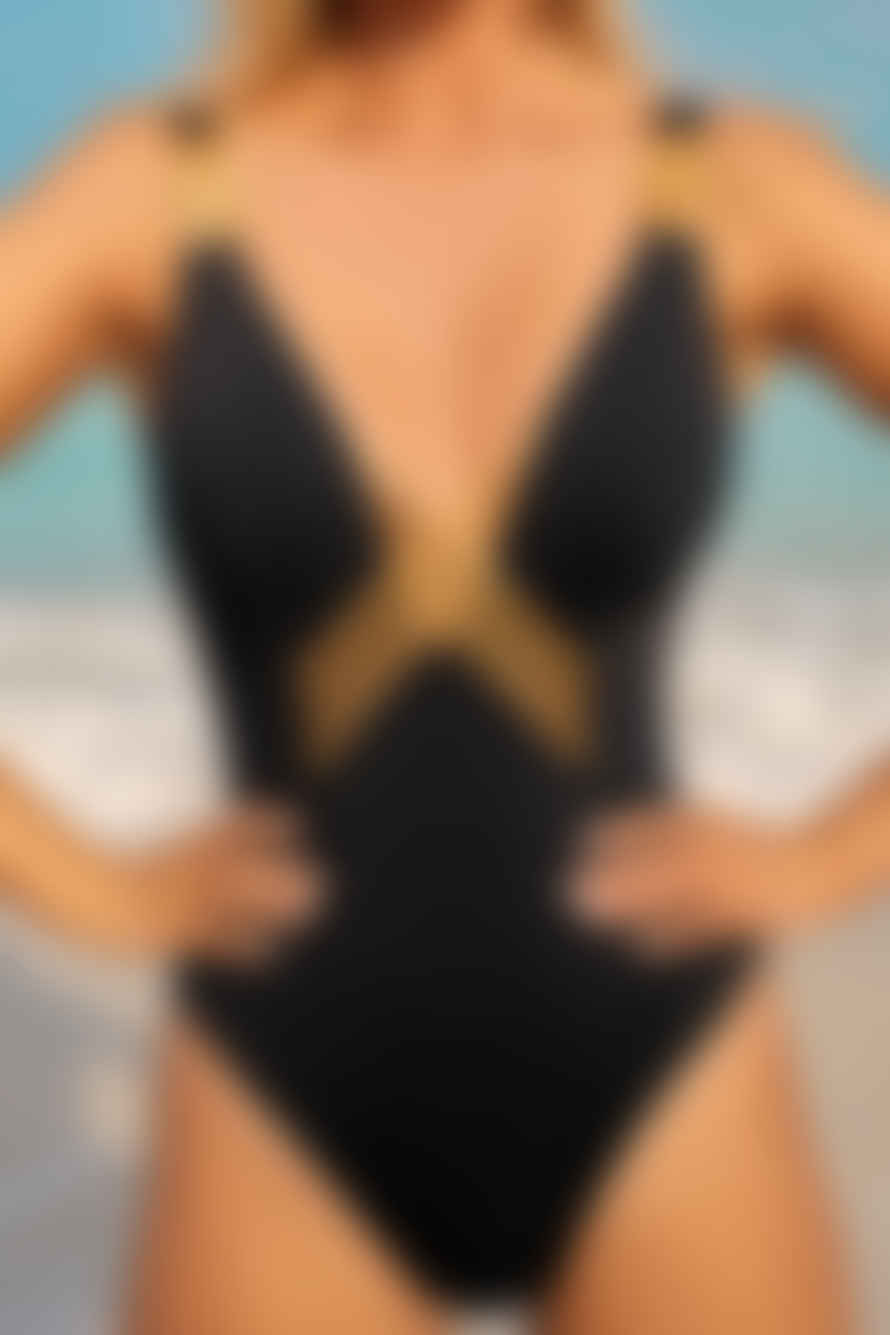 NAIA Beach Raquel Swimsuit - Black
