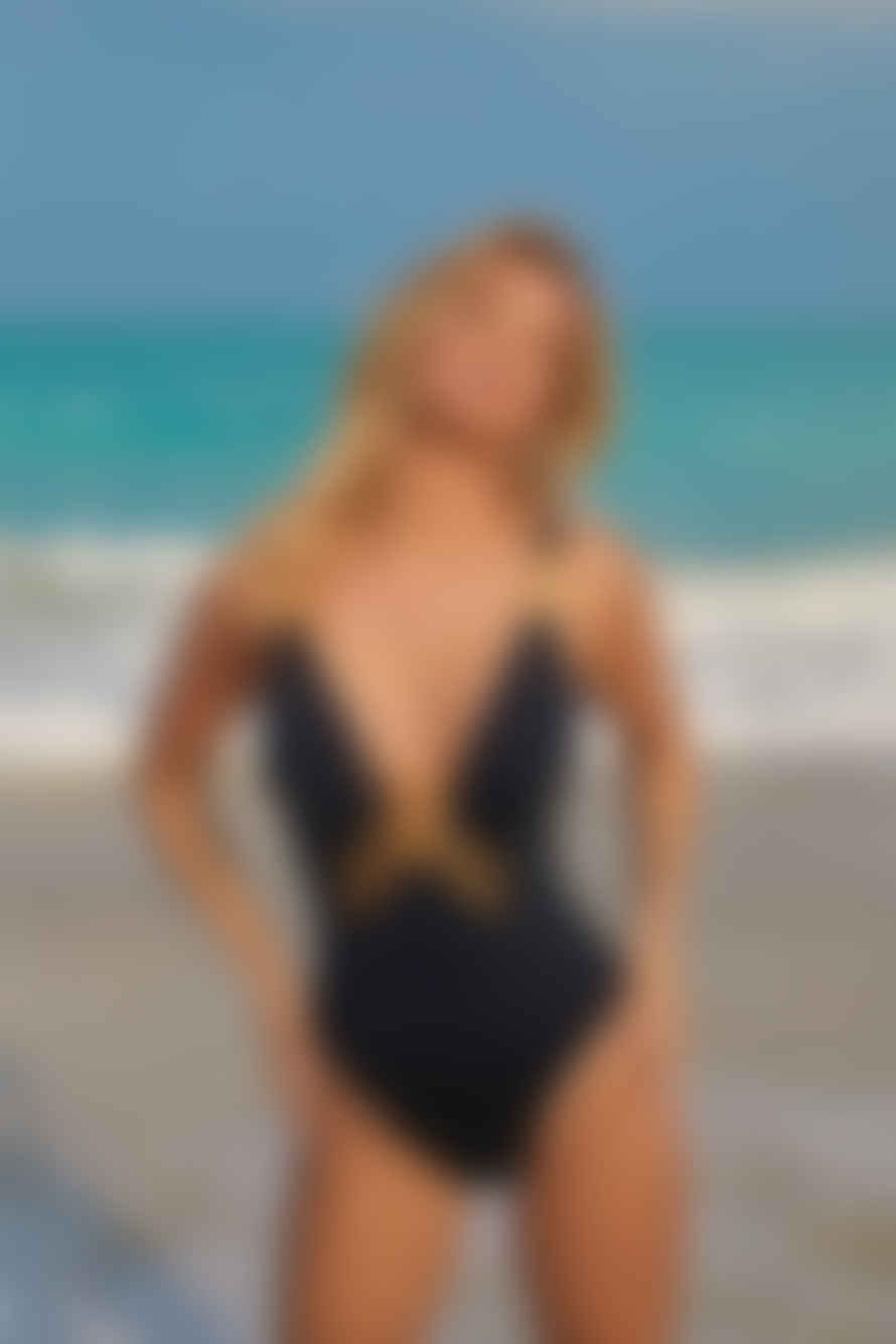 NAIA Beach Raquel Swimsuit - Black