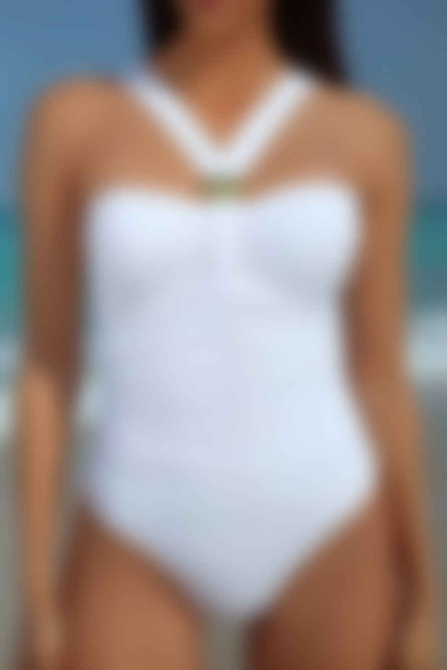 NAIA Beach Selene Swimsuit - White
