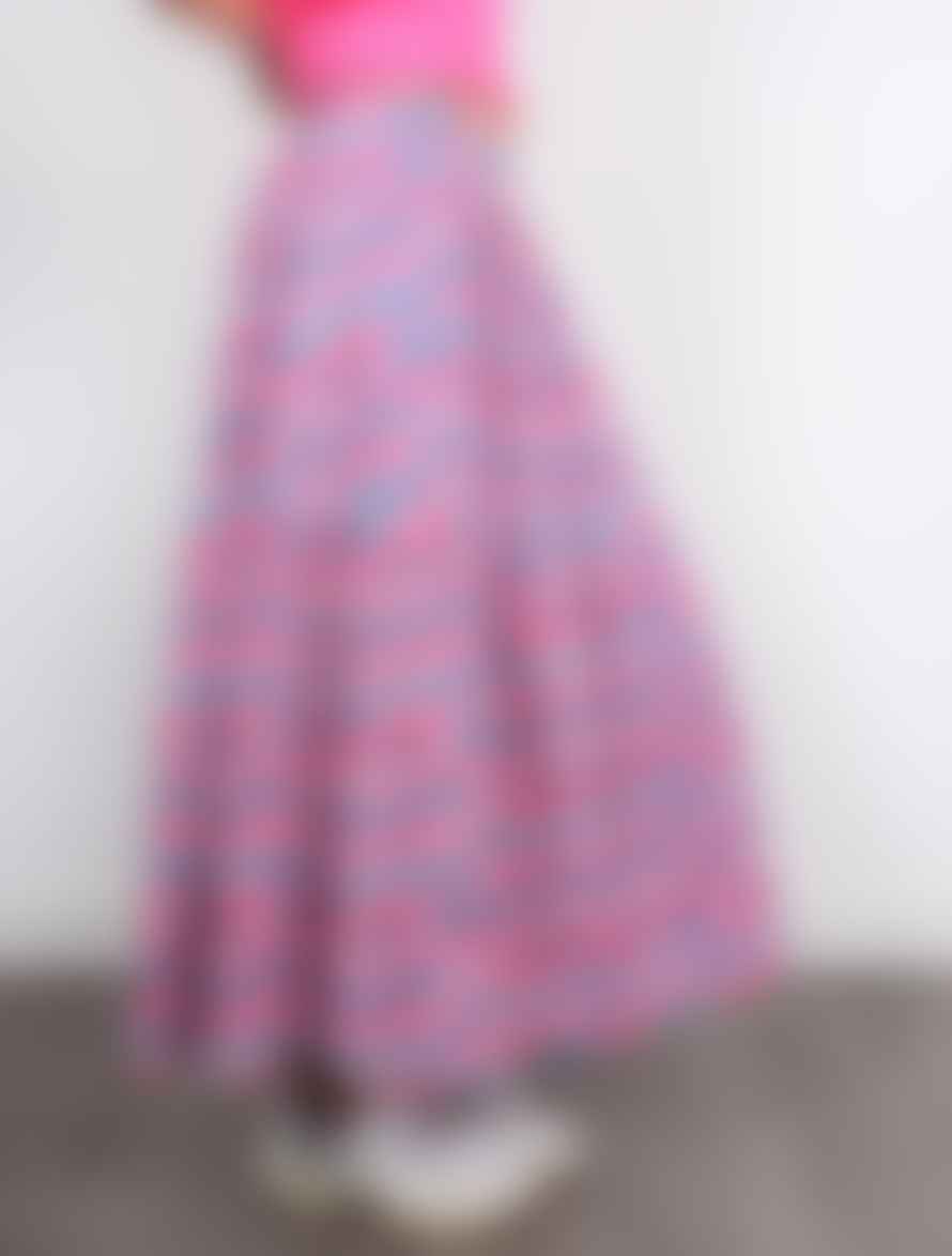 Primrose Park London Squiggle Star Lea Maxi Skirt