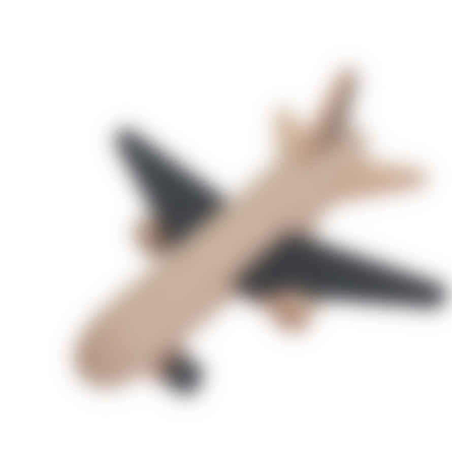 KIKO & GG Wooden Jet Plane