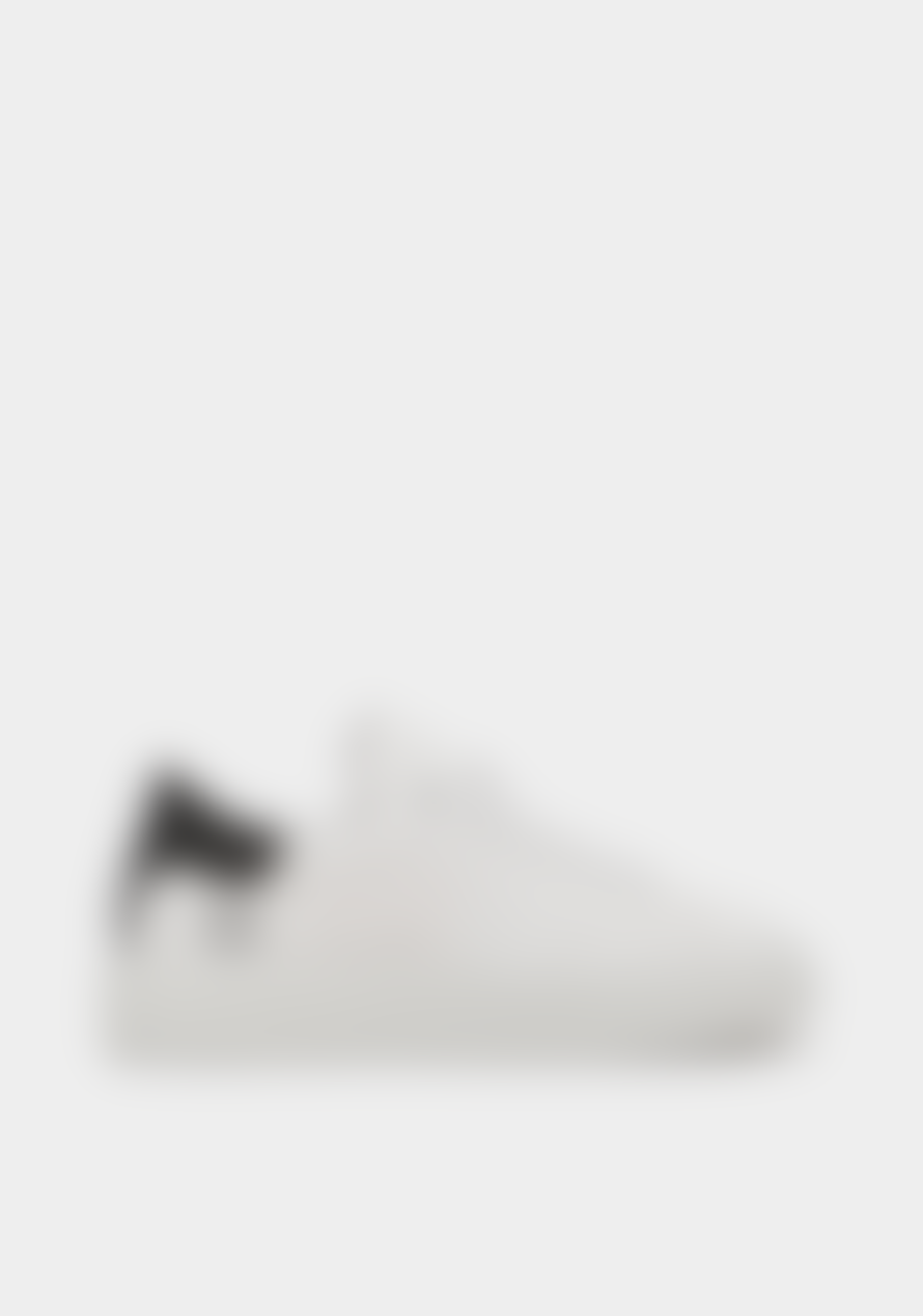 ATTIC WOMENSWEAR Sfera Patent Leather Sneakers - White/Black