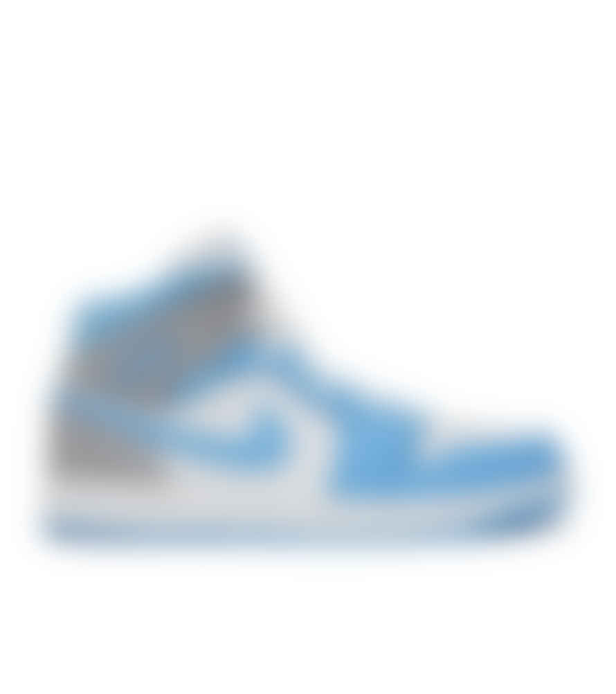 RESELL Chaussure Air Jordan Mid University Blue Grey