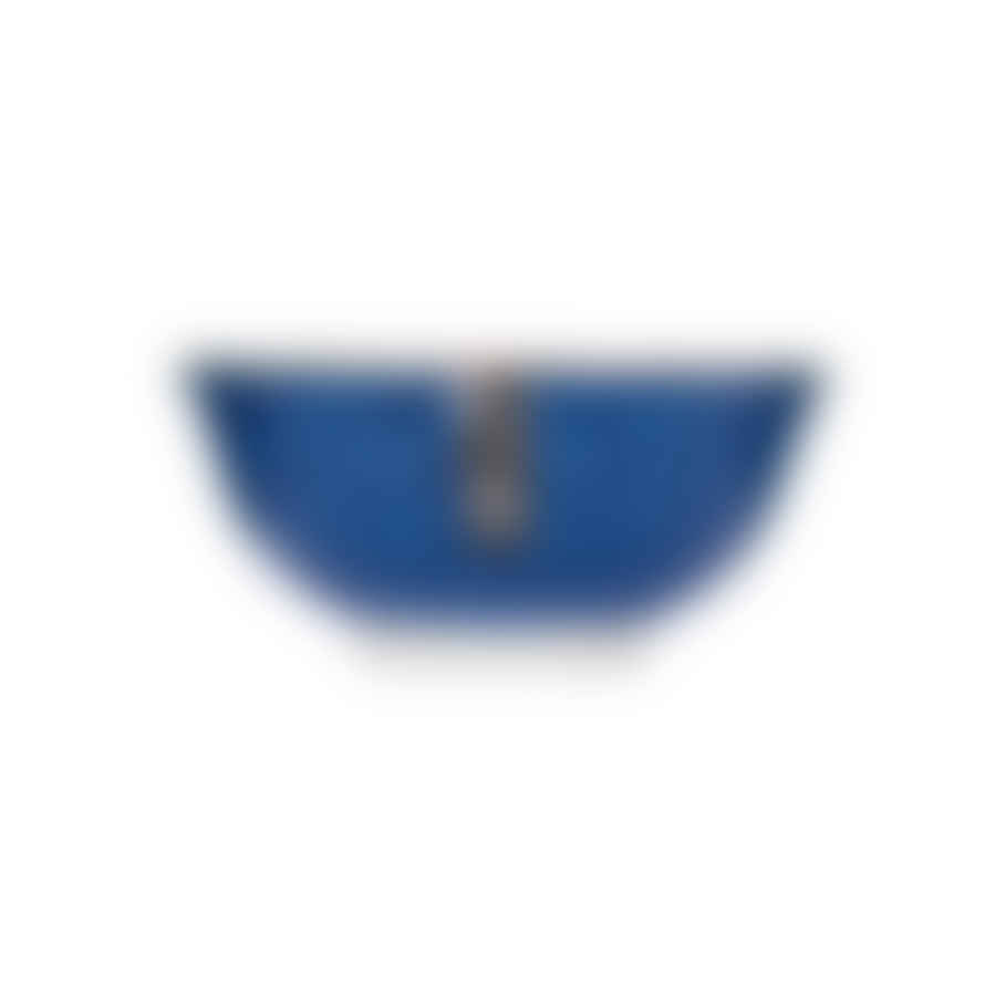 Kitchen Craft Blue Arched Pattern Ceramic Bowl