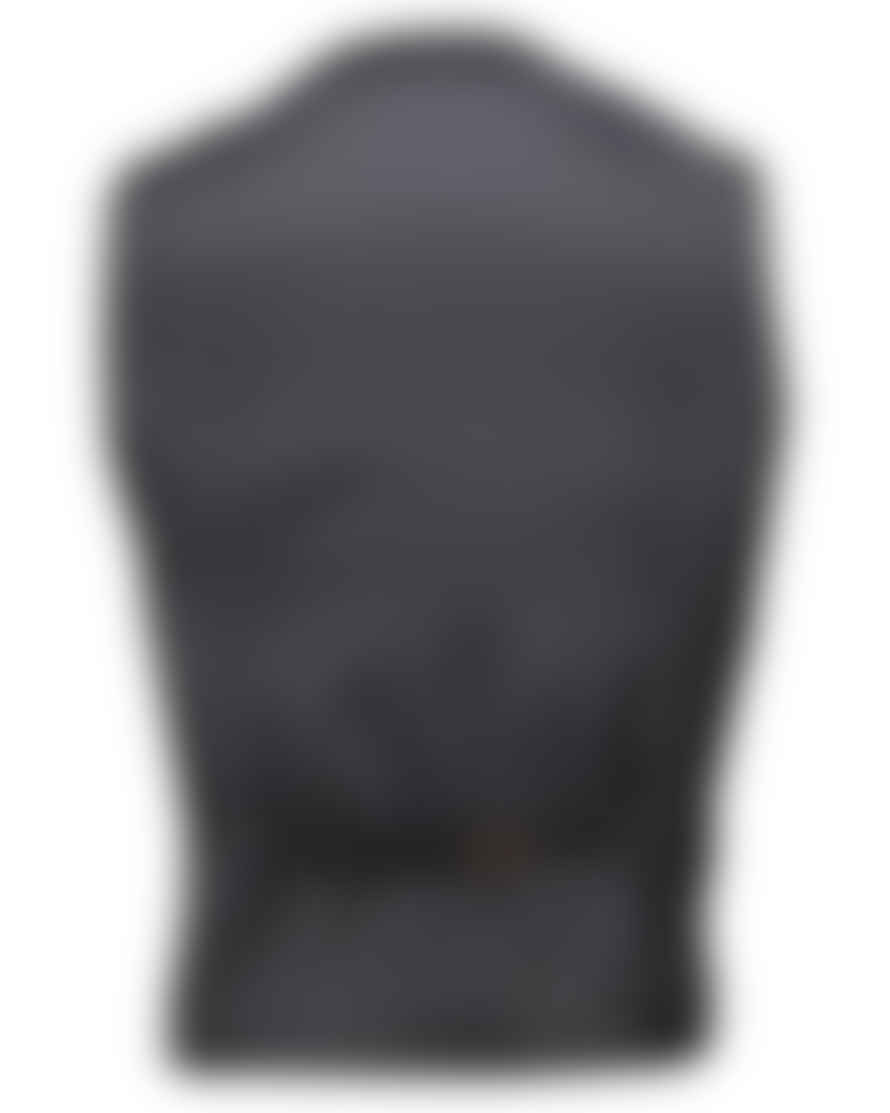 Fratelli Textured Suit Waistcoat - Black