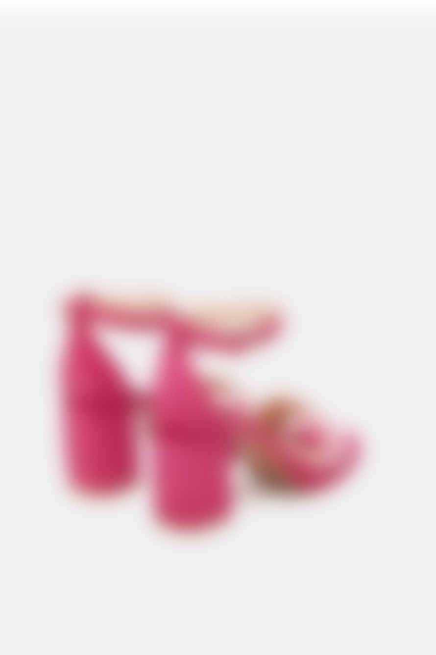 Fabienne Chapot Puppy Pink Braidy Slush Sandals