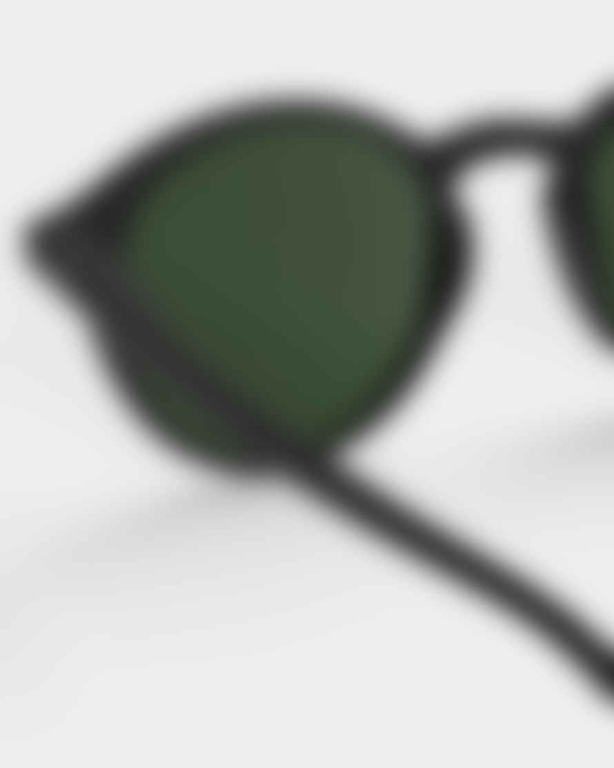 IZIPIZI Occhiali Sun Polarized Mod. D Black Green Lenses