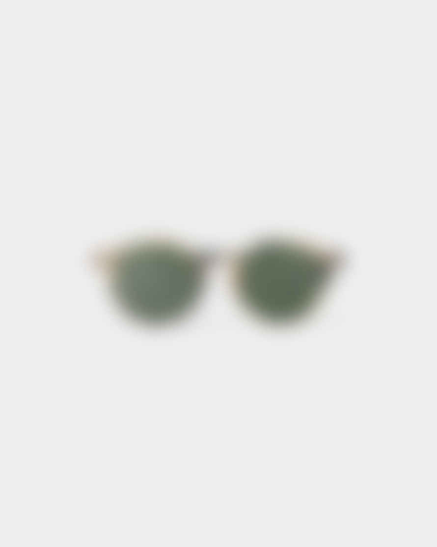 IZIPIZI Occhiali Sun Polarized Mod. D Light Tortoise Green Lenses