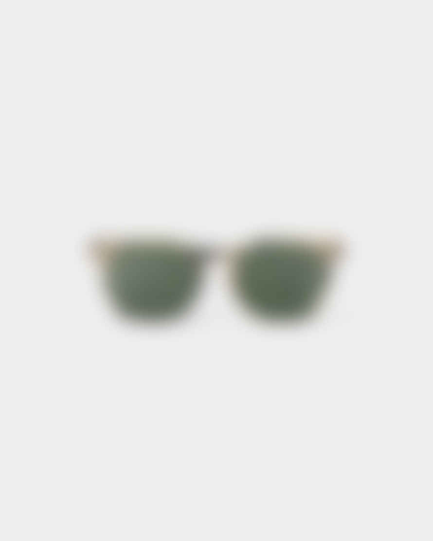 IZIPIZI Occhiali Sun Polarized Mod. E Light Tortoise Green Lenses