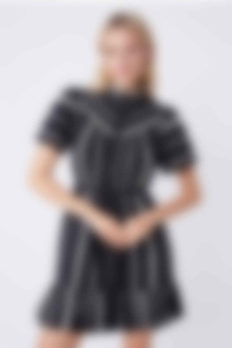 SUNCOO Mini Black Chalva Dress
