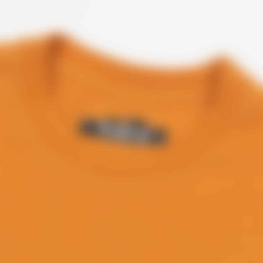 Kavu Long Sleeve Etch Art T-shirt in Orange