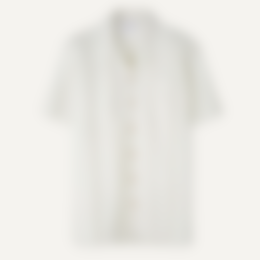 Libertine-Libertine Cave Shirt - White/ Khaki Stripe