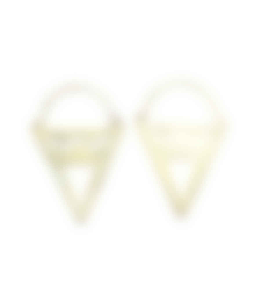 Urbiana Triangle Statement Earrings