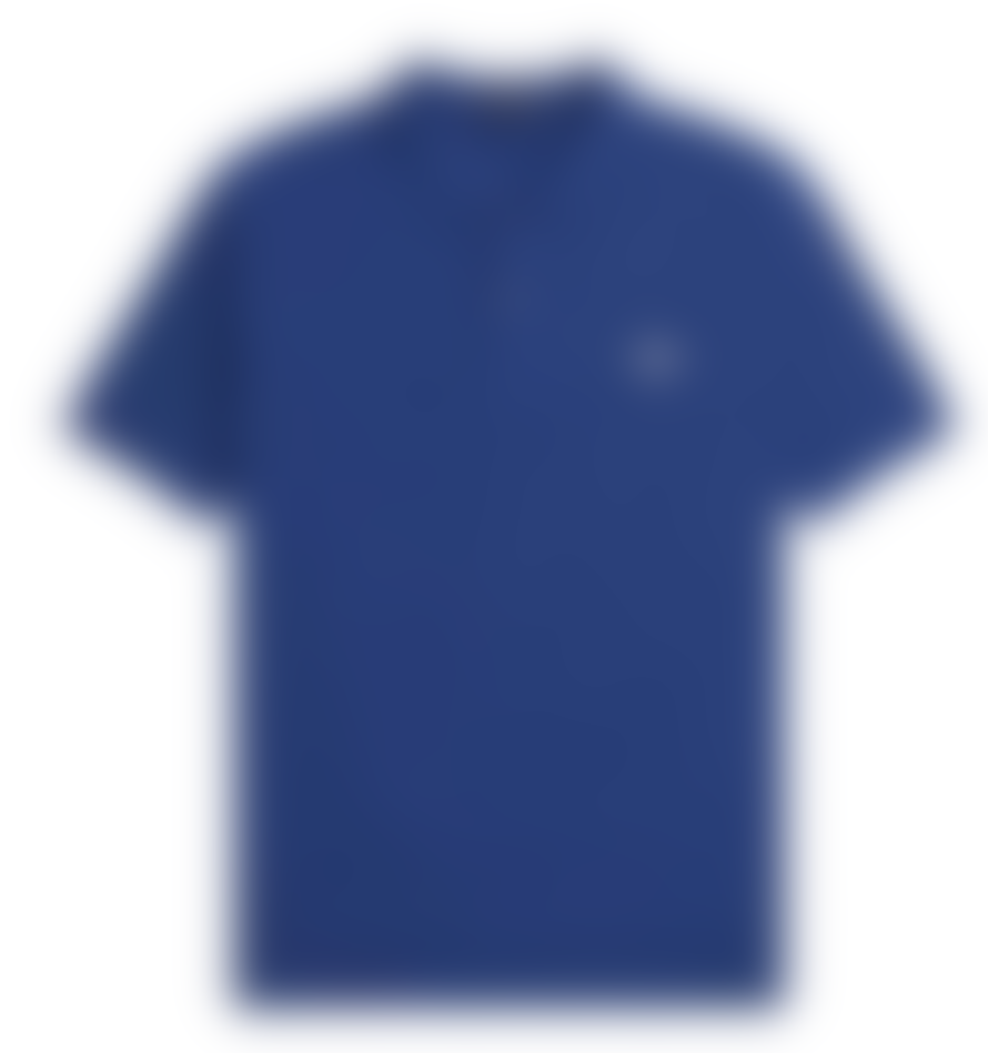Fred Perry Slim Fit Plain Polo Cobalt Blue