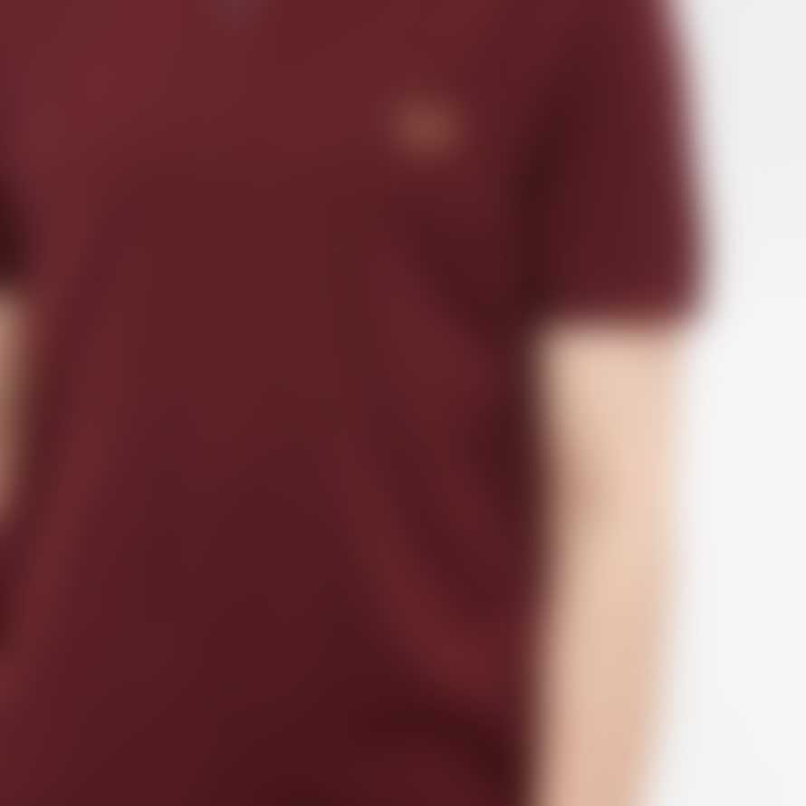 Fred Perry Slim Fit Plain Polo Uniform Oxblood