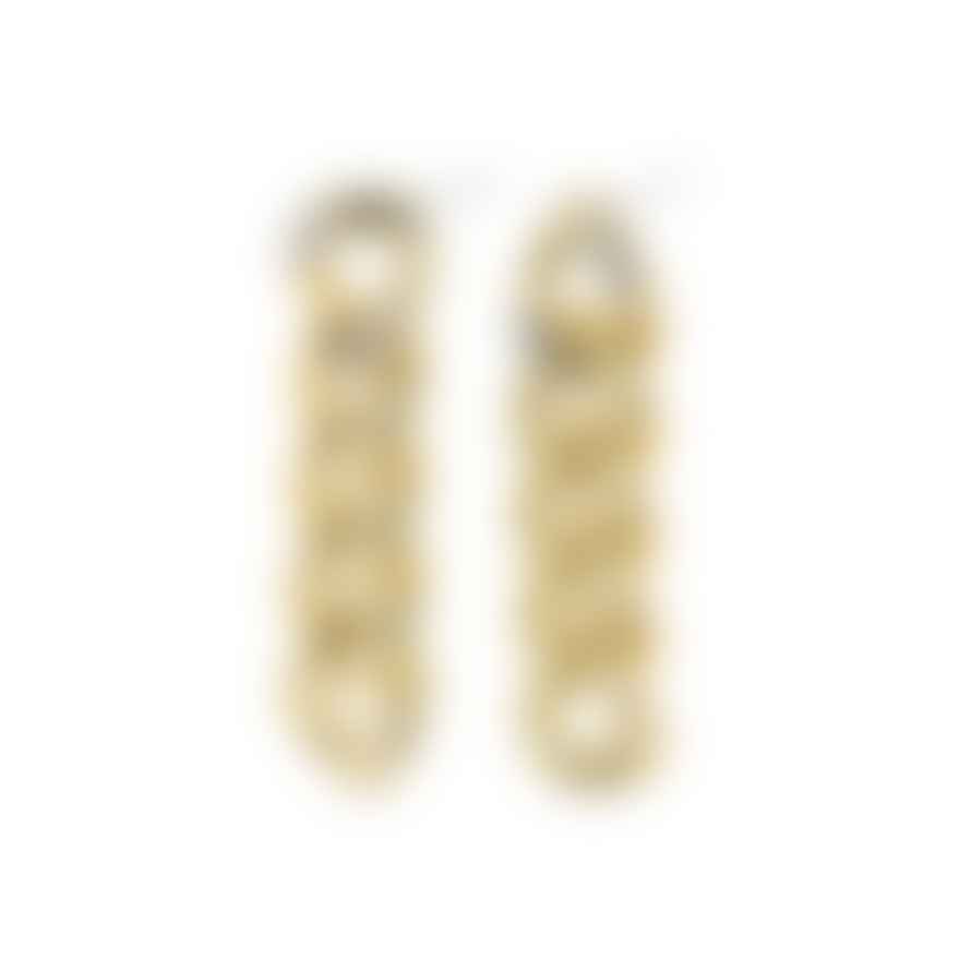 Pilgrim Gold Plated Cecilia Earrings