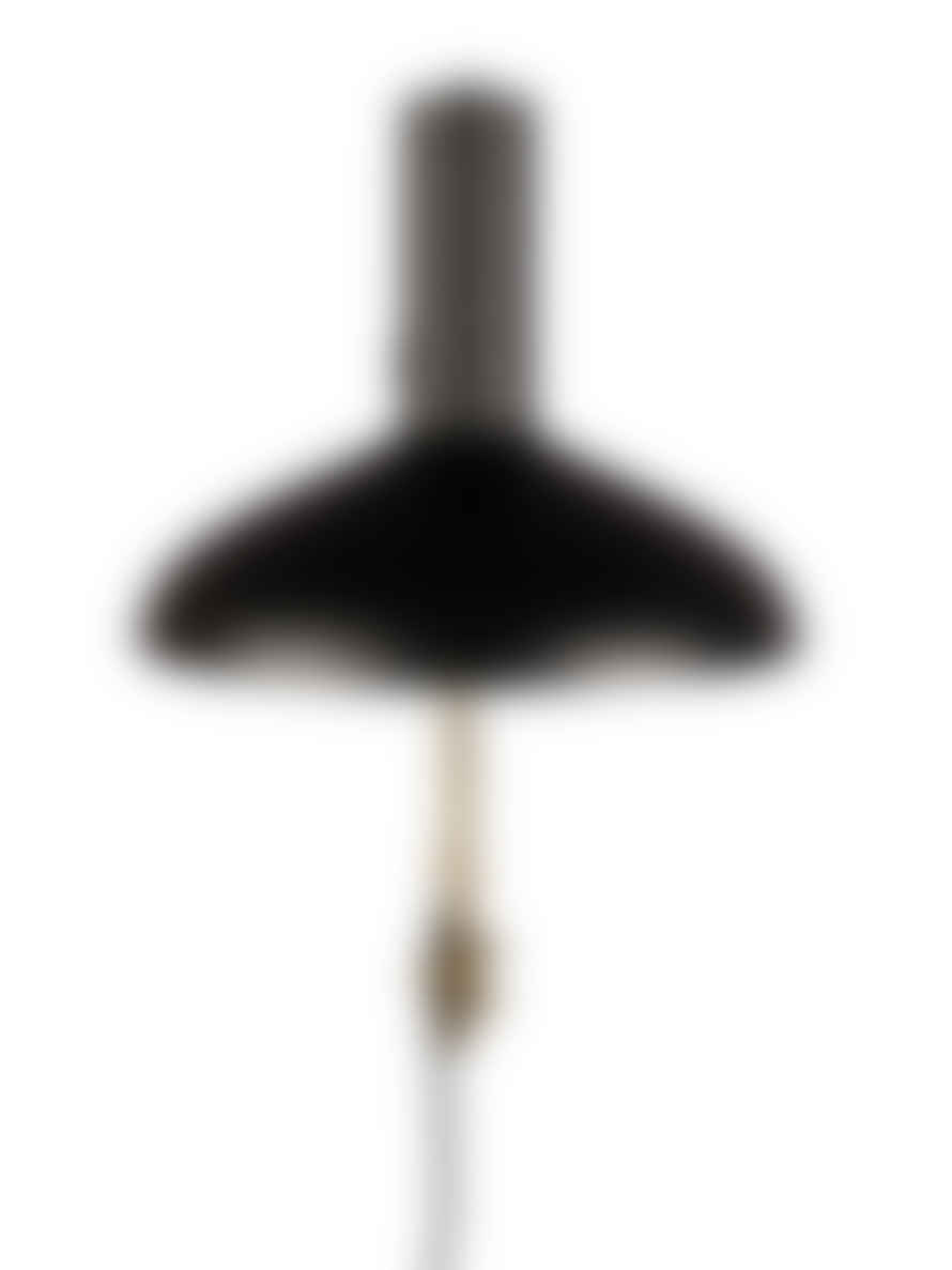 Dutchbone Devi Iron Wall Lamp In Black & Brass