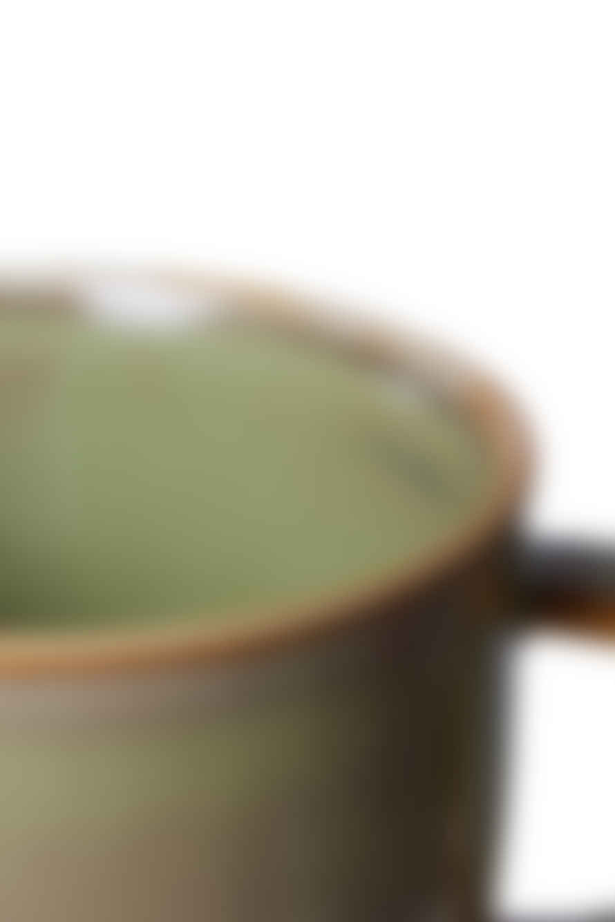HK Living Moss Green Chef Ceramics Mug
